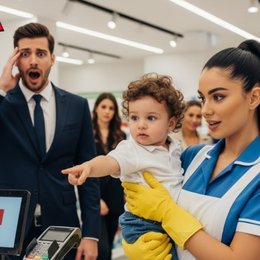 💥Recusaram o cartão da faxineira humilde… até que o bebê do milionário fez o impossível