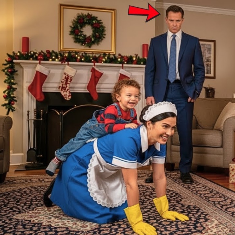 💥MILLONÁRIO CHEGA MAIS CEDO NA NOITE DE NATAL… E QUASE DESMAIA COM O QUE ENCONTRA!