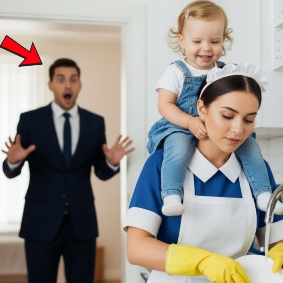 💥Milionário volta 30 minutos antes para casa… e entra em choque com o que encontra!