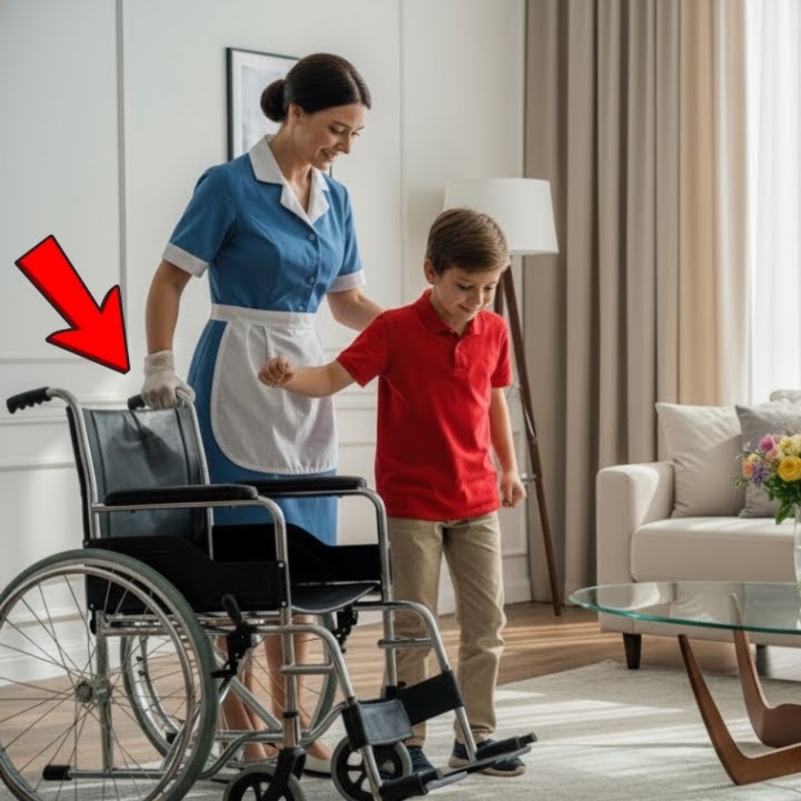 💥“Nenhum médico salvou o filho do milionário… mas a faxineira fez o impossível!”