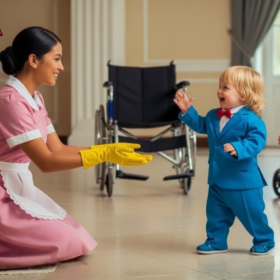 💥O Milionário Instalou Câmeras Para Espiar os Filhos na Cadeira… e a Babá Pobre o Chocou