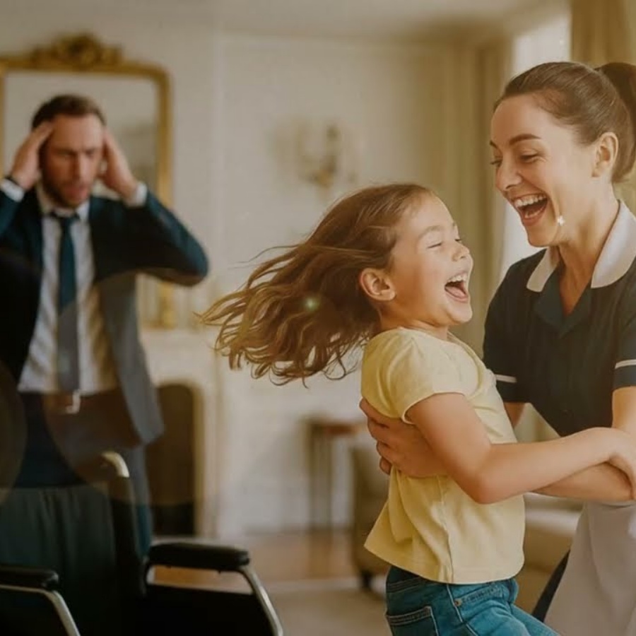 💥Quando os médicos desistiram, a faxineira fez o impossível pela filha do milionário!