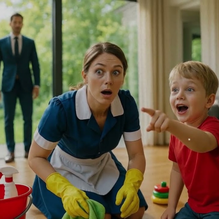 💥“O bilionário ignorava o motivo do gesto do filho autista… até que a criada revelou o segredo.”