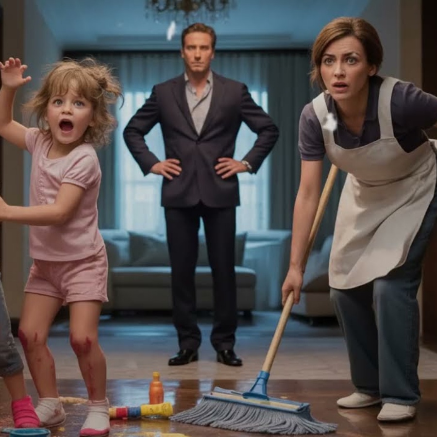 💥“Nenhuma faxineira sobreviveu às gêmeas do patrão milionário… até que ELA chegou.”