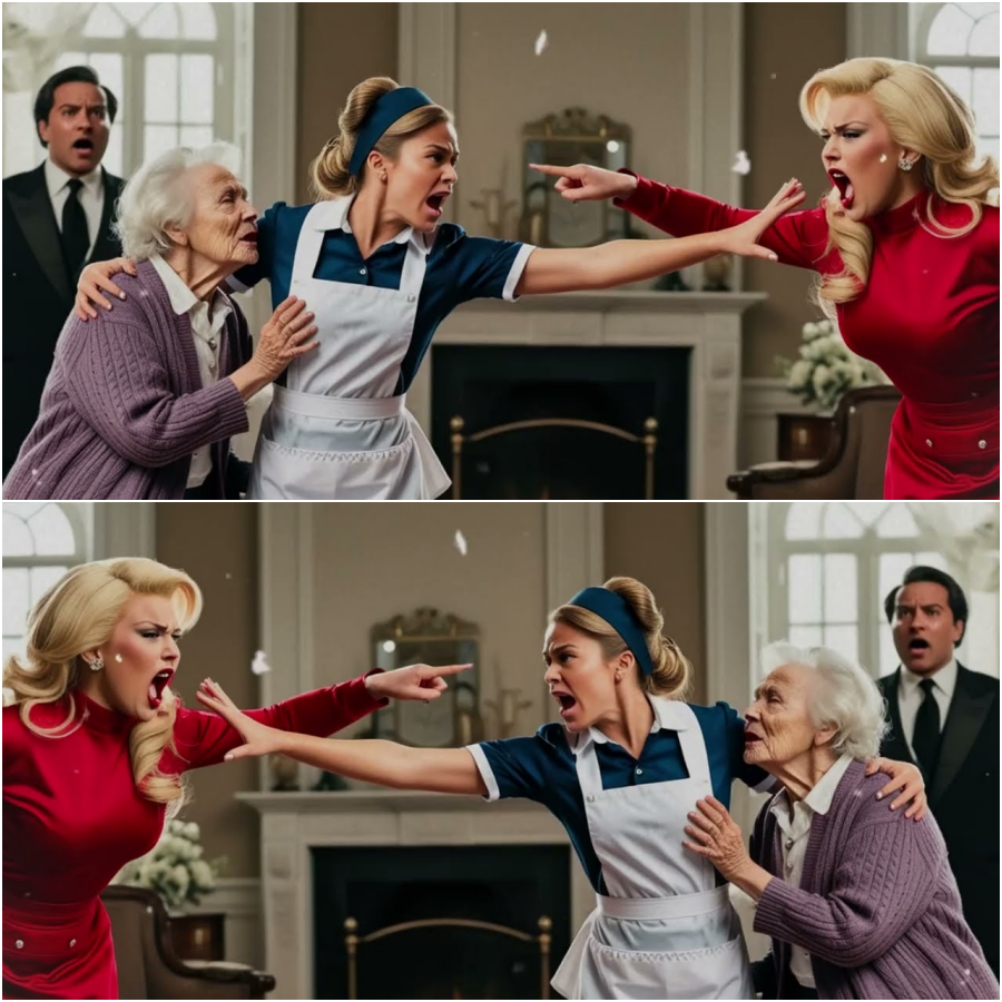 “MILIONÁRIO PEGA EMPREGADA CUIDANDO DA MÃE COM ALZHEIMER… E FICA SEM ACREDITAR!”