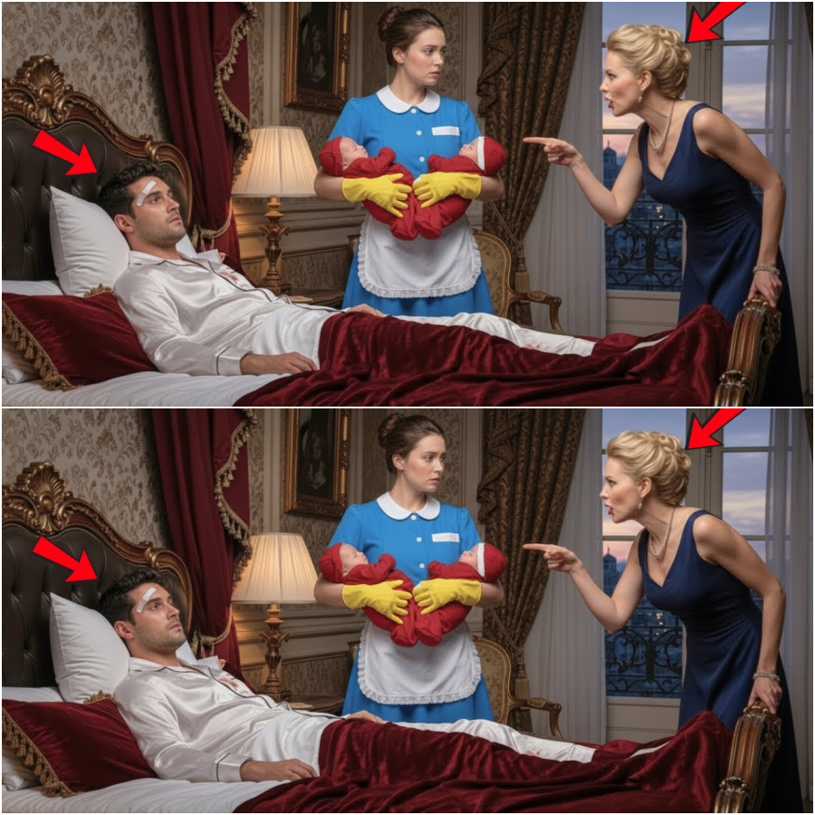 💥Milionário fingiu um acidente para testar a noiva e os gêmeos… até a empregada revelar tudo