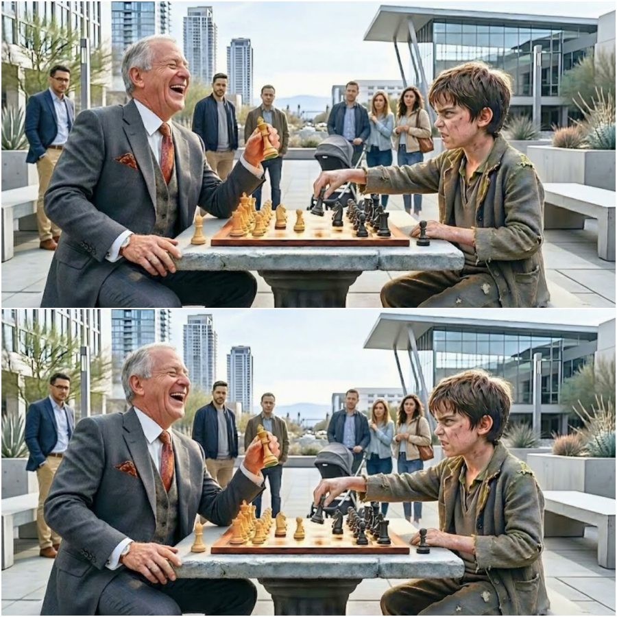 “Dou $100M Se Me Vencer no Xadrez” — Milionário Riu, o Garoto o Chocou