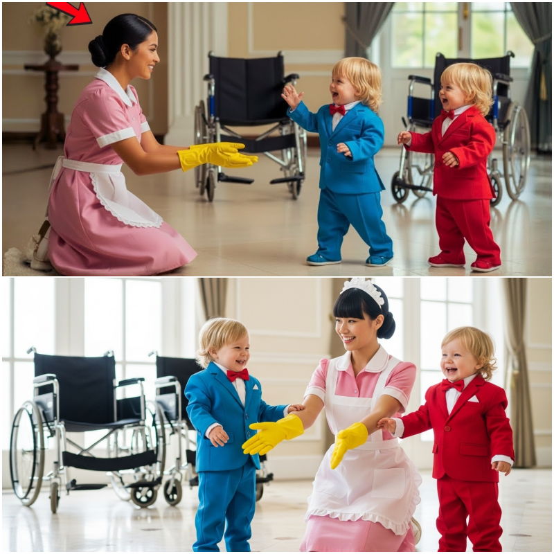 💥O Milionário Instalou Câmeras Para Espiar os Filhos na Cadeira… e a Babá Pobre o Chocou