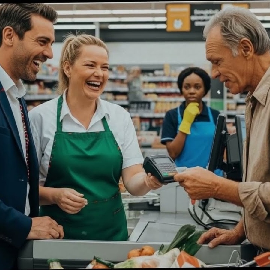 MILIONÁRIO DISFARÇADO É HUMILHADO — MAS A FAXINEIRA NEGRA CHOCA O MUNDO COM UM ATO INIMAGINÁVEL!
