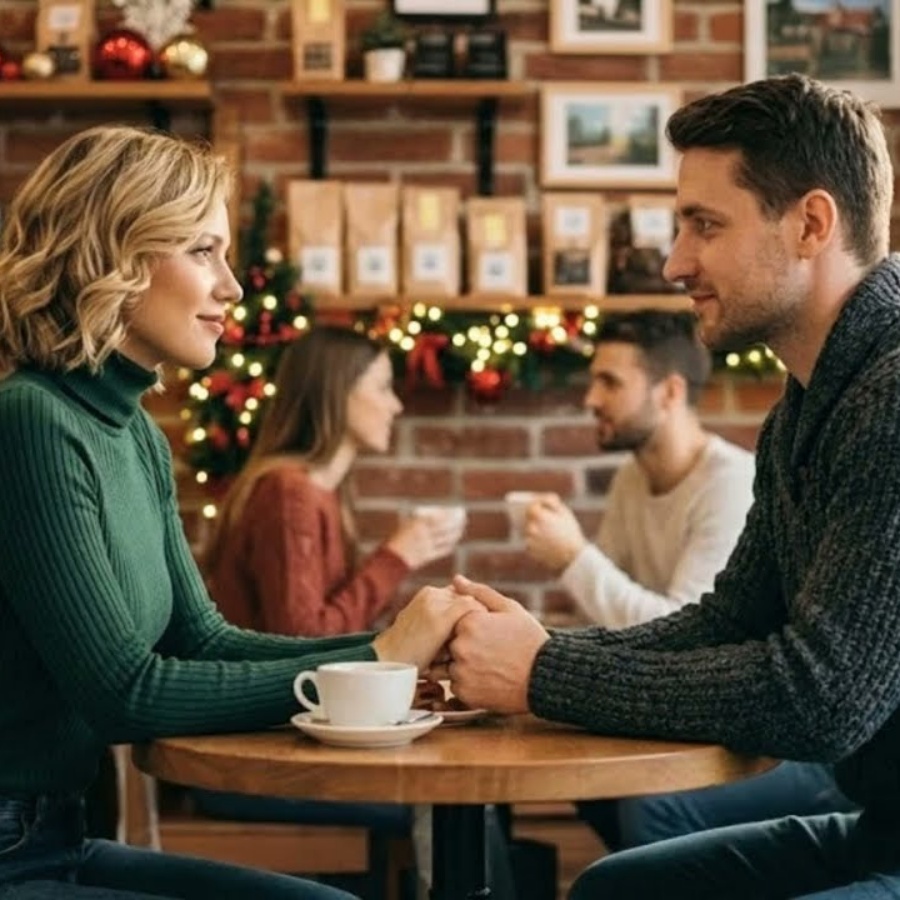 Pai Solteiro Vai a um Encontro às Cegas no Natal — O Que Ela Disse Mudou Tudo