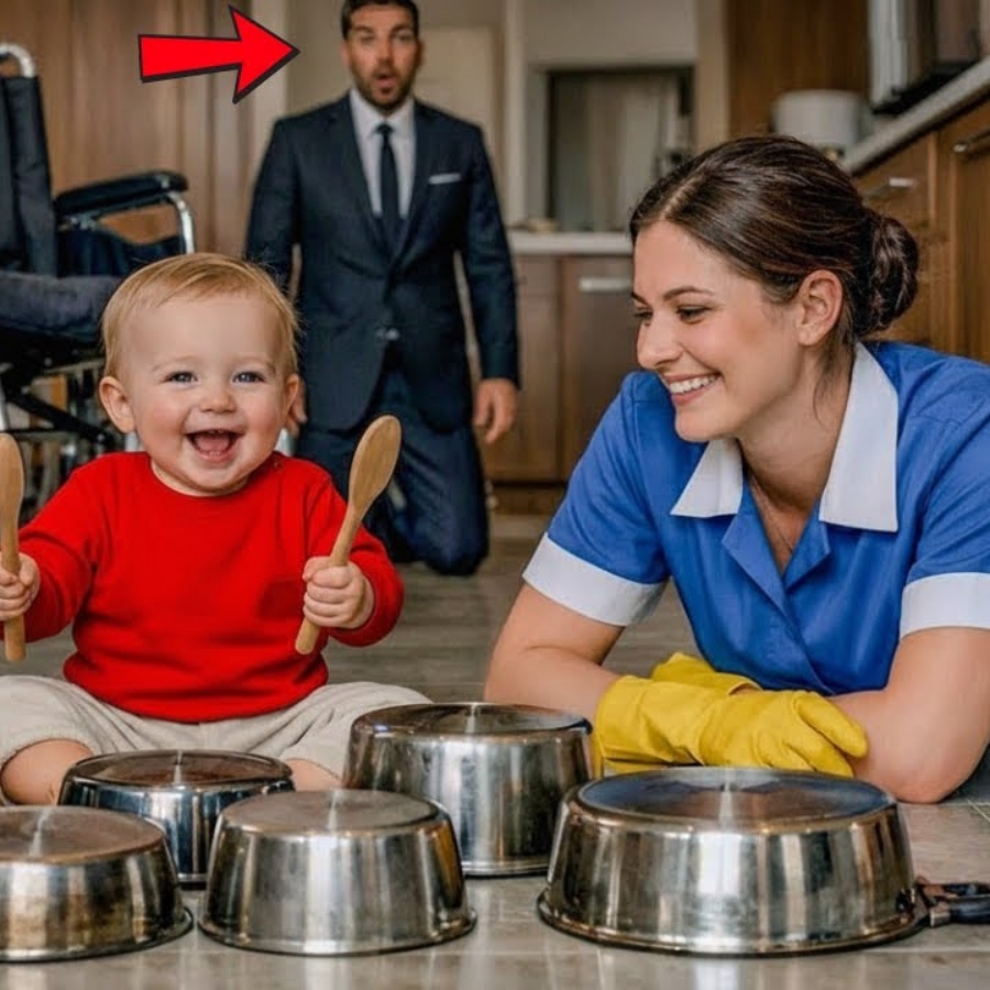 💥EMPRESÁRIO ESCONDE CÂMERAS PARA PROTEGER O FILHO PARALÍTICO — E DESCOBRE O SEGREDO DA FAXINEIRA