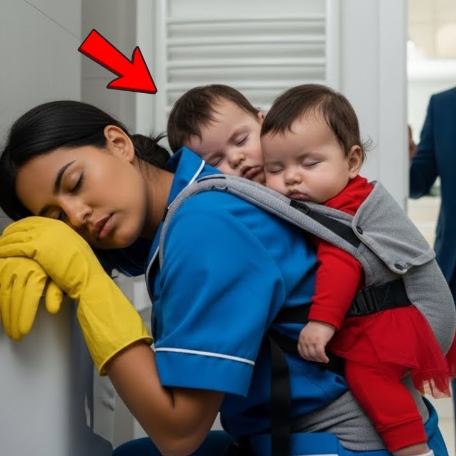 💥“A governanta trancou a faxineira com os gémeos… mas o milionário descobriu a verdade chocante!”