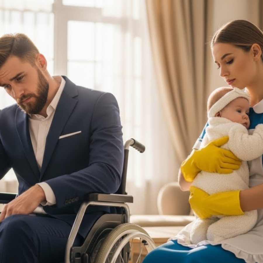 ๐ฅMilionรกrio paraplรฉgico perde tudo โ sรณ a empregada lutou para salvar seu bebรช!