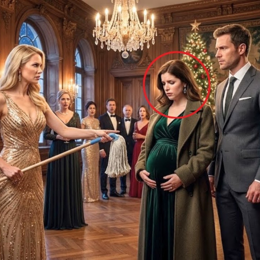 Sem Saber Que a Esposa Grávida É Filha de um Trilionário — A Amante a Humilha no Natal
