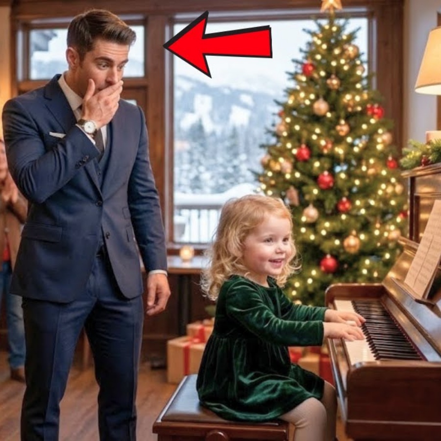 “Senhor… Aprendi Esta Música Com Minha Mãe” — A Menina Tocou, o CEO Solitário Congelou