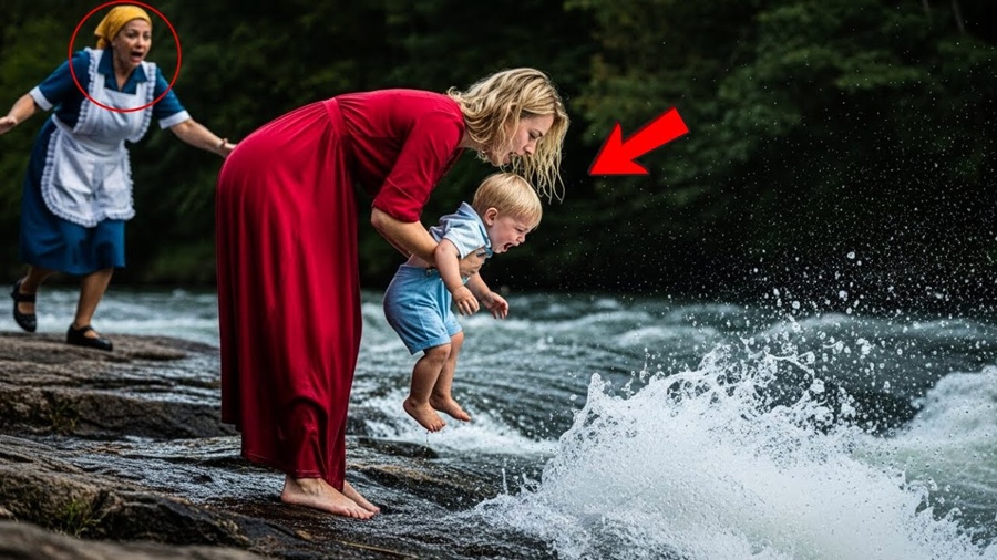 MILIONÁRIO vê NOIVA sussurrando “adeus ” a seu bebê… EMPREGADA mudou TUDO