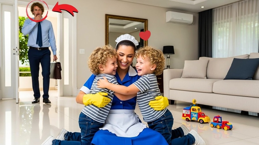 Nenhuma escola aceitava os Gêmeos do Milionário — até que a Babá Humilde mudou tudo