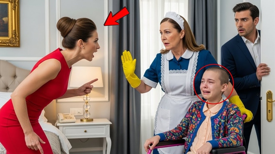 MILIONÁRIO SE ESCONDEU PRA VER COMO NOIVA TRATA FILHA DOENTE… E EMPREGADA FEZ O IMPOSSÍVEL…