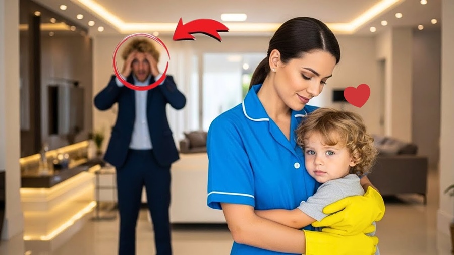 O Filho do Milionário mordia todos que o tocavam — mas abraçou a nova Babá humilde