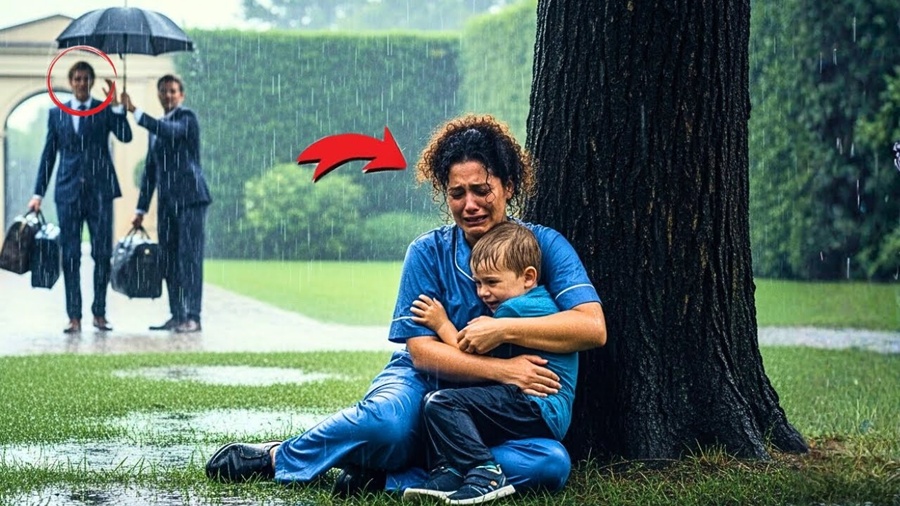 Milionário acha seu filho e a babá pobre na chuva — mas quando descobre a verdade, faz o impensável