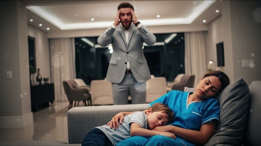 Milionário volta em Casa para pegar o celular e não acredita no que vê