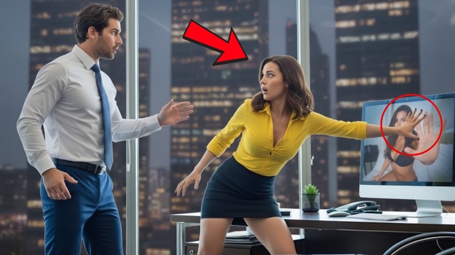 Pai Solteiro Consertou O PC Da CEO — Ao Ver A Foto, Ela Perguntou: “Sou Bonita?”