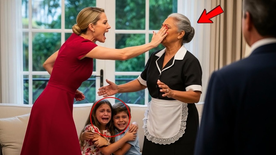 MILIONÁRIO se Disfarça de Entregador pra Espiar Esposa — O que a EMPREGADA Fez pra PROTEGER SEUS…