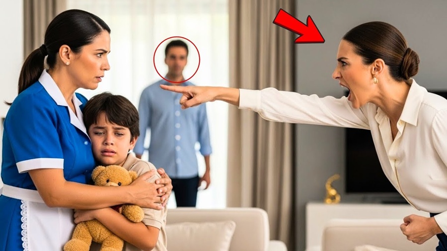 MILIONÁRIO vê EMPREGADA protegendo SEU FILHO CEGO… e a VERDADE que ele descobre o DESTRÓI.