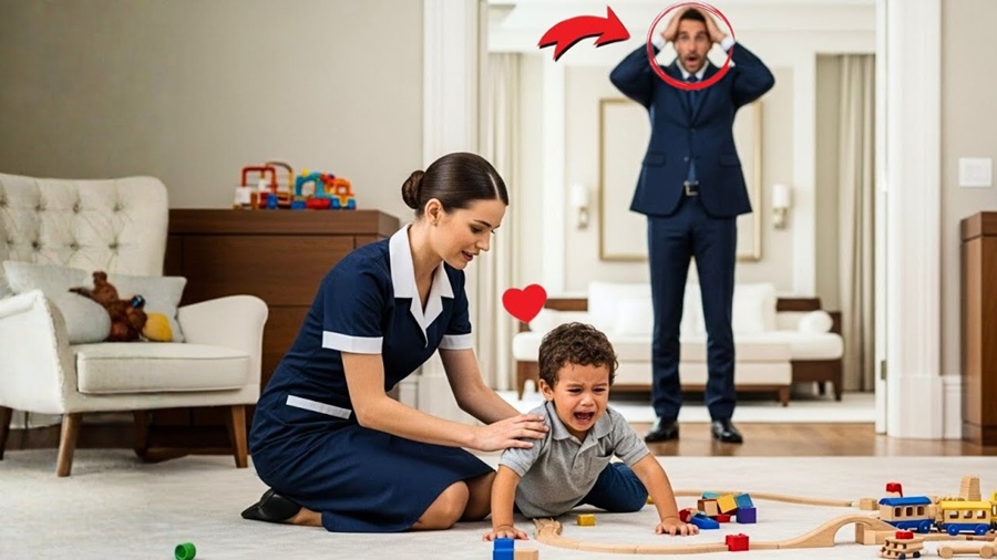 Nenhuma Babá aguentava o Filho do Milionário — Até que a Babá sem experiência fez o impossível