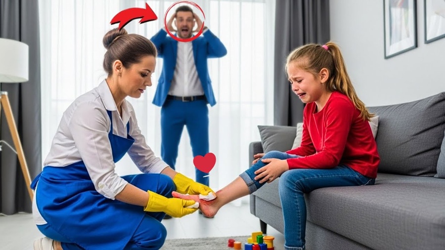 A Filha do Milionário ficou Muda desde o acidente — mas a Babá Pobre descobriu que tudo era mentira