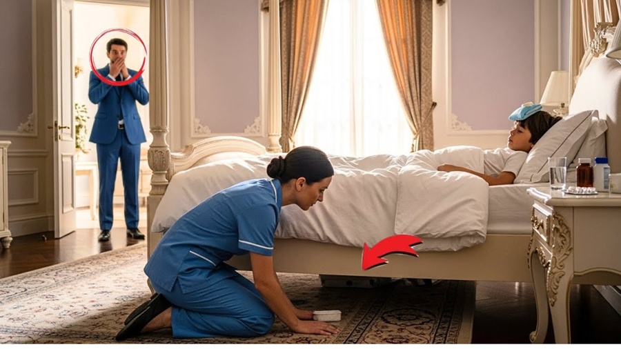 FILHO DO MILIONÁRIO VIVIA DOENTE — ATÉ QUE A BABÁ POBRE DESCOBRIU ALGO EM BAIXO DA CAMA QUE MUDOU TU