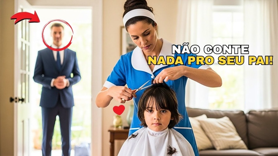 MILIONÁRIO FLAGRA BABÁ POBRE CORTANDO CABELO DO SEU FILHO AUTISTA… E TOMA ATITUDE CHOCANTE!