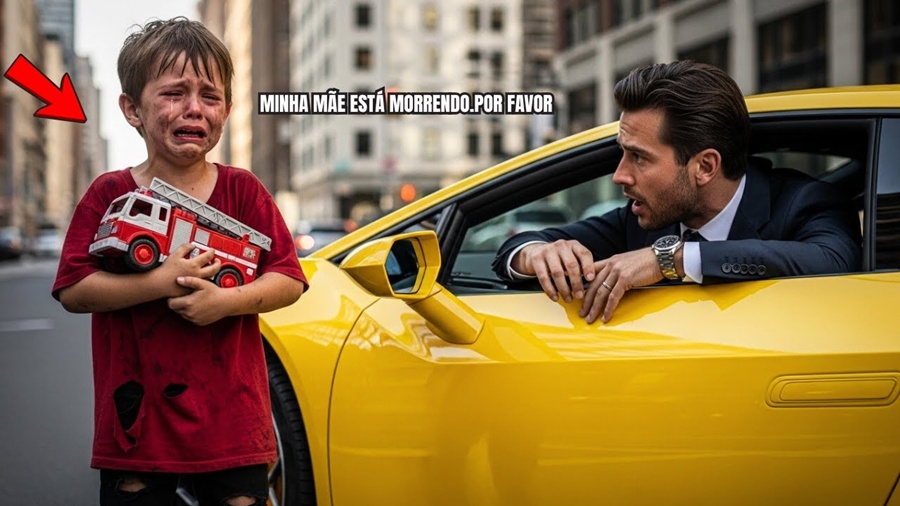 MENINO DE RUA Implora “MINHA MÃE ESTÁ MORRENDO, ME AJUDA!” — A Resposta do MILIONÁRIO Mudou TUDO