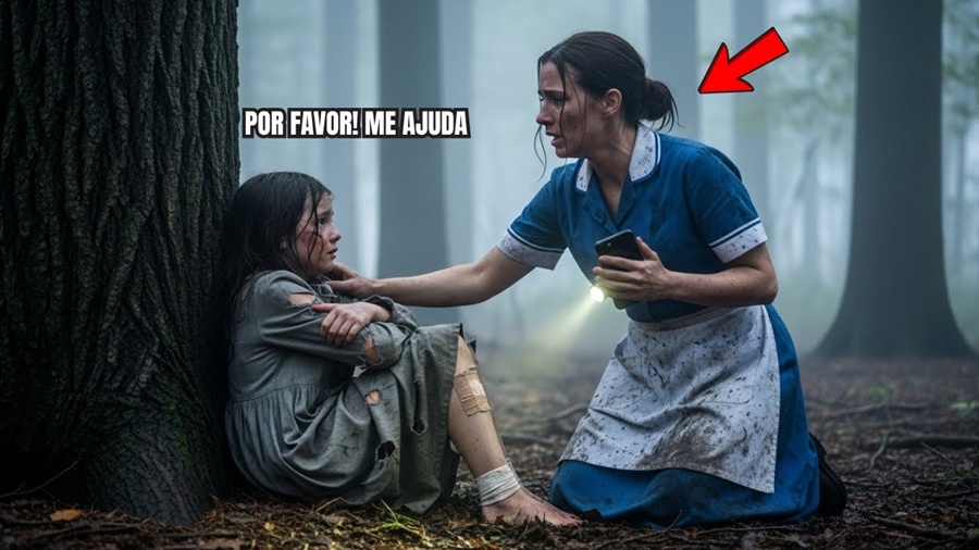POBRE GAROTA foi ABANDONADA na FLORESTA para MORRER, mas a EMPREGADA sabia algo que NINGUÉM…