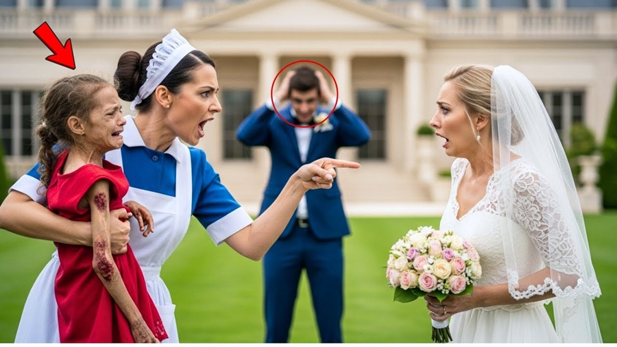 EMPREGADA interrompe CASAMENTO MILIONÁRIO com MENINA DESAPARECIDA nos braços — e EXPÕE tudo