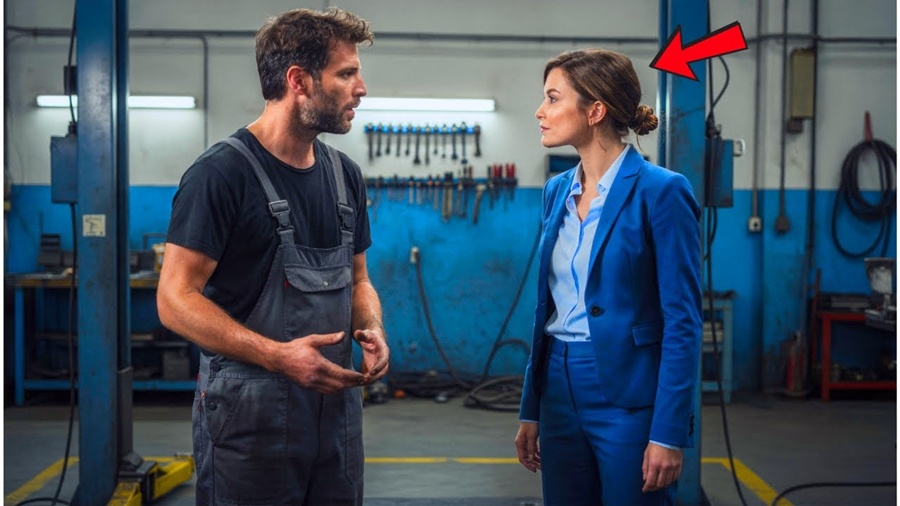 “Sou a garota que você salvou há 10 anos…” — e o mecânico pobre nunca mais foi o mesmo