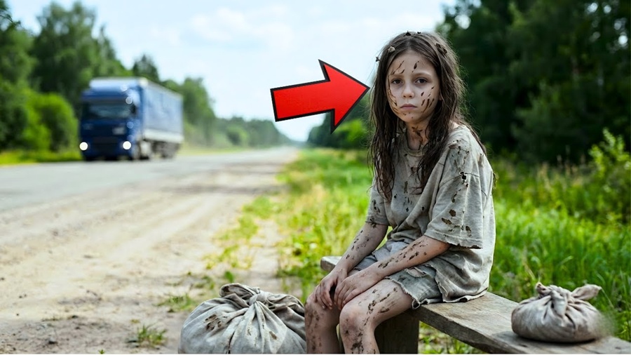 Caminhoneiro Solitário Encontra Menina Abandonada Pelos Pais… E Toma Uma Atitude Inesperada…