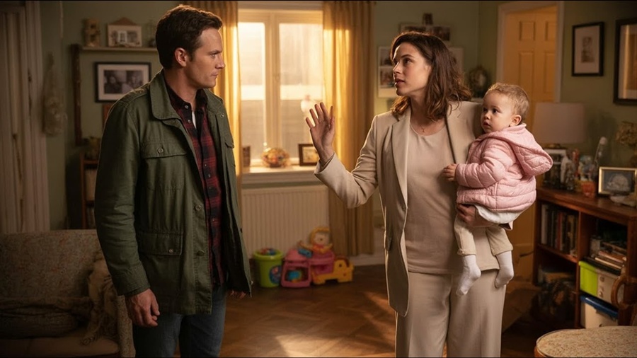 Pai Solteiro Manda Texto Flertando À CEO Fria — 10 Minutos Depois Ela Está Na Casa Dele