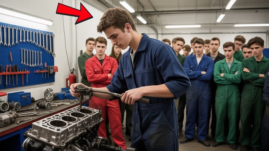 Cem Especialistas Falharam No Motor — Mas Um Mecânico Pobre Consertou Em Um Minuto