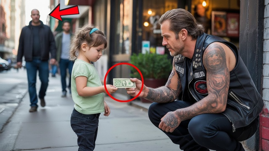 Menina Pagou Cinco Dólares A Um Hells Angel — O Que Pediu Deixou O Motociclista Chocado