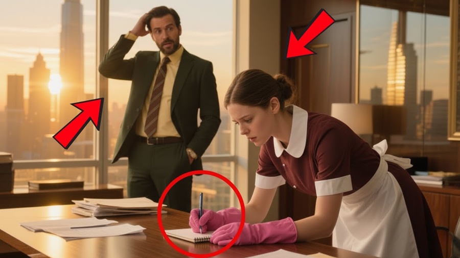 O Bilionário Ia Assinar A Falência Às Oito — Uma Faxineira Viu O Erro