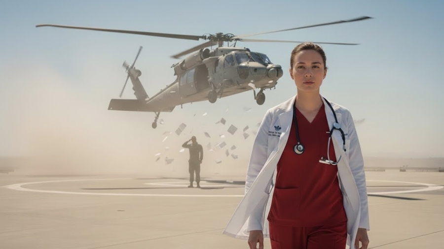 Diretor Do Hospital A Demitiu — Minutos Depois, Helicóptero Da Marinha Pousou No Telhado