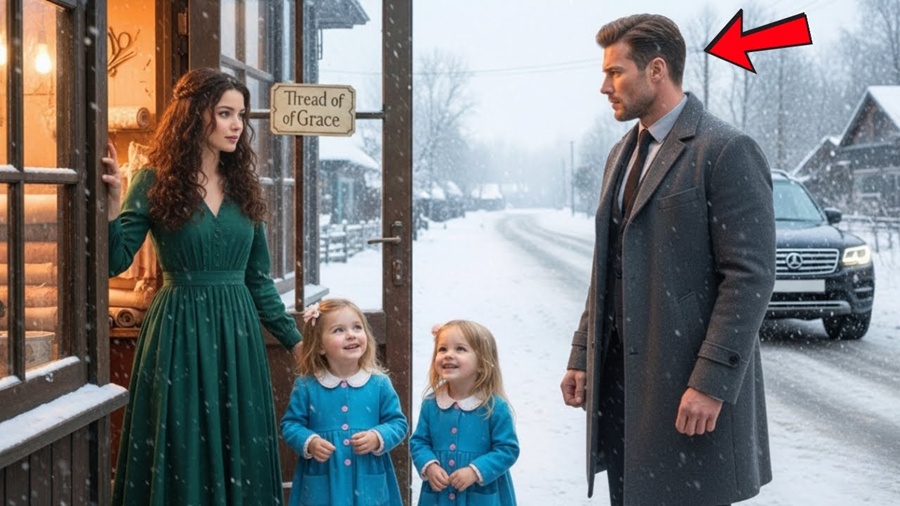 Jovem Costureira Adotou Gêmeos — Anos Depois, O Pai Verdadeiro Voltou Como CEO Milionário