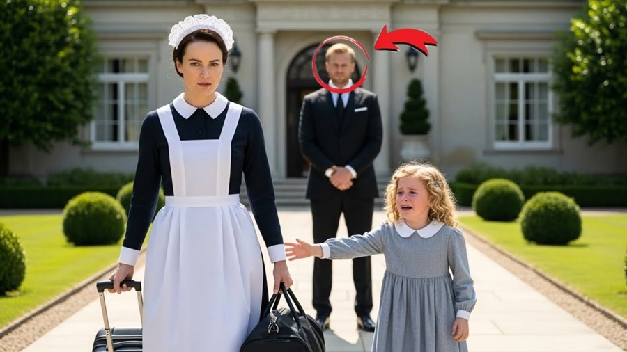 O milionário demitiu a Babá sem razão… até que sua Filhinha disse algo que o Deixou em Choque