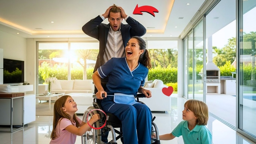 Milionário resolve dar chance para uma babá paralitica — e quase desmaia com o que vê.