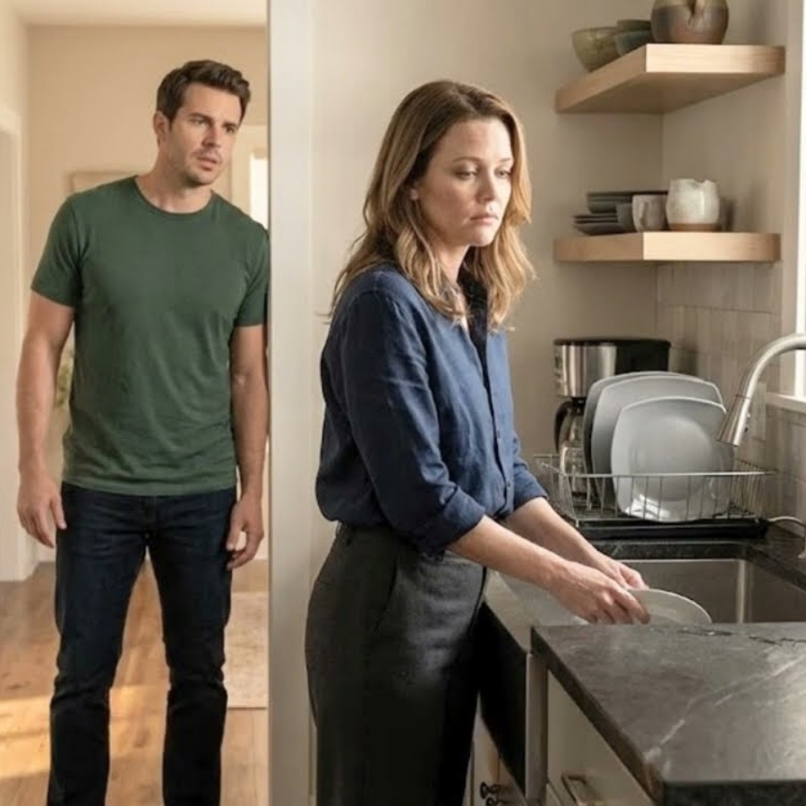 Pai Solteiro Chega Em Casa E Vê A CEO Limpando — O Motivo O Fez Chorar