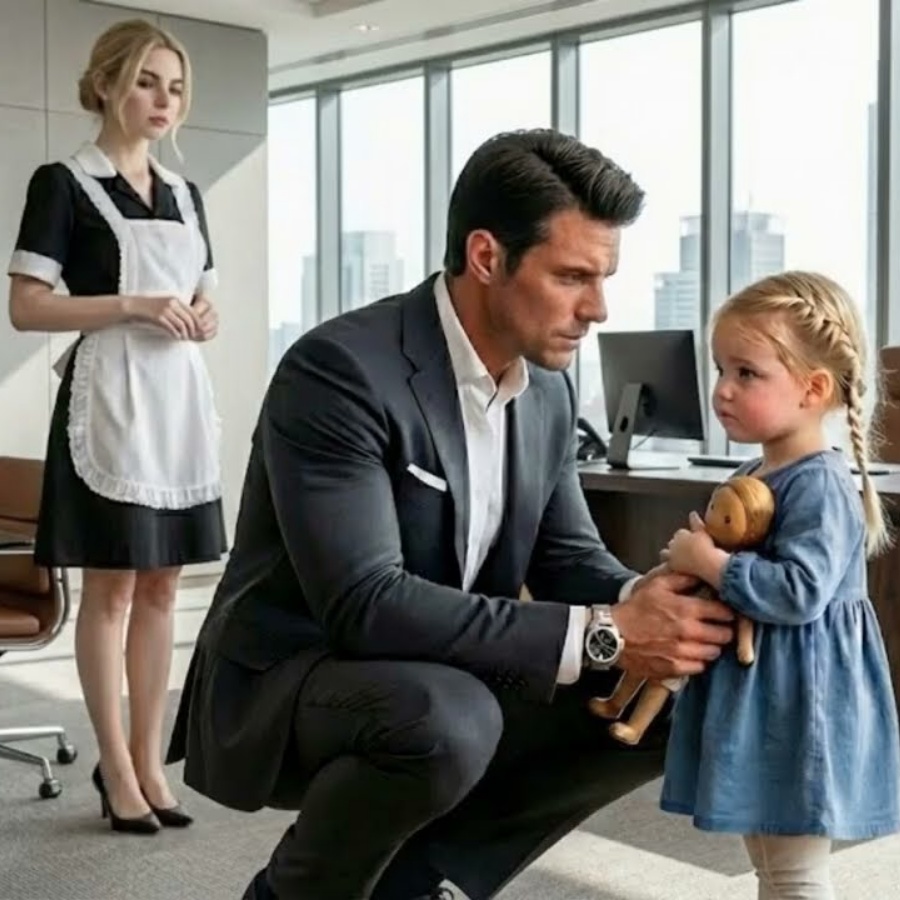 CEO Milionário Ouviu A Filha Da Empregada Chorar Por Um Brinquedo Quebrado — Sua Ação Chocou
