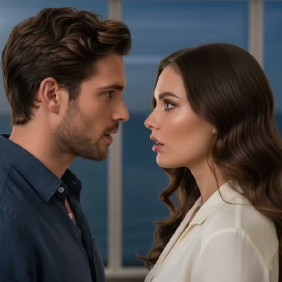 Pai Solteiro Viu A Chefe Sem Top Na Praia — E Ela O Pegou Olhando