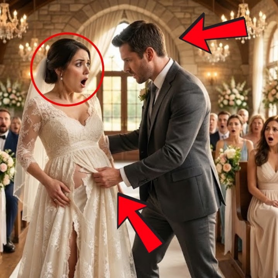 Rasgou O Vestido Da Ex Grávida No Casamento — Sem Saber Quem Ela Era…