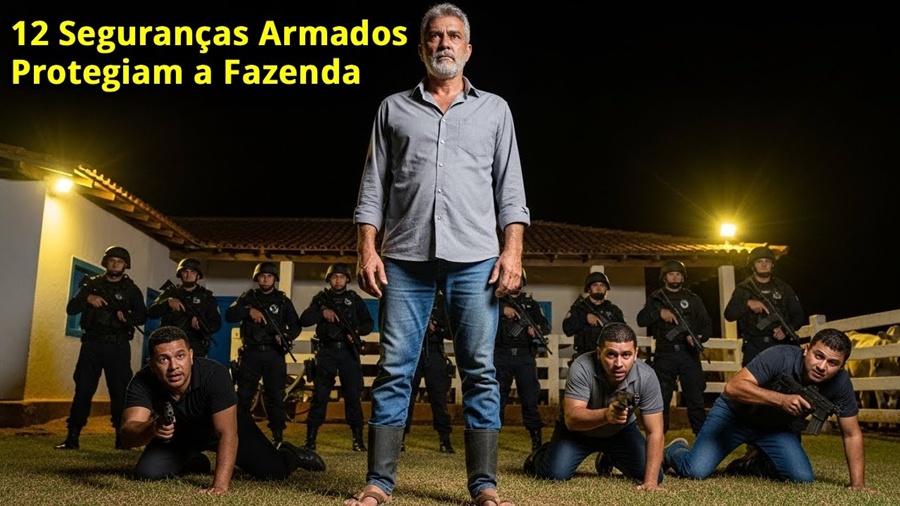 Bandidos Invadiram Fazenda de Gado em Goiás – Não Sabiam Que Fazendeiro Tinha 12 Seguranças Armados